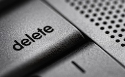 Picture of delete