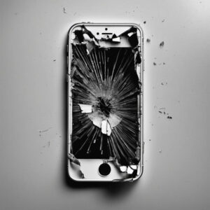 Smashed iPhone | Data Clinic Ltd