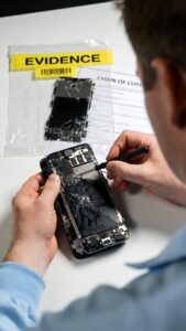 Data Clinic - repairing phones for police