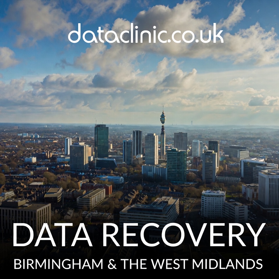 Data Clinic Ltd - Data Recovery throughout Birmingham and the West Midlands